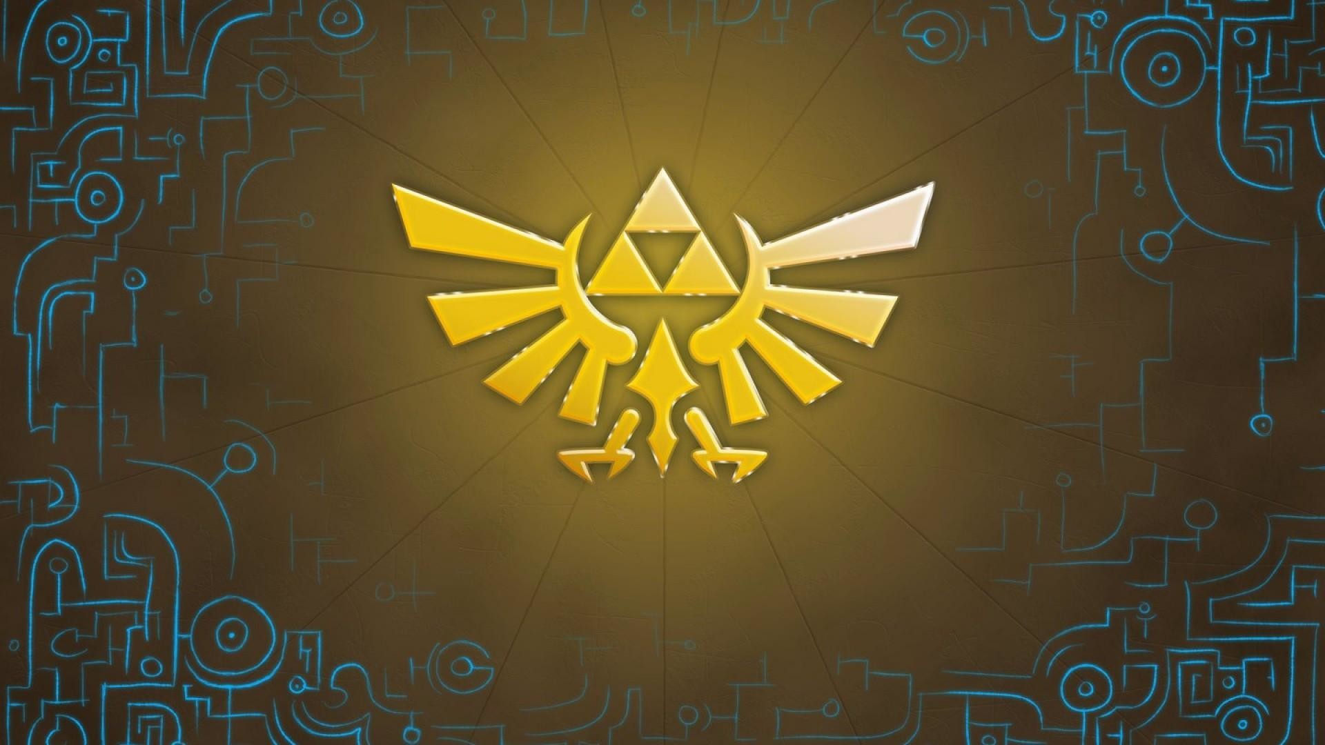 Legend Of Zelda Triforce Art - HD Wallpaper 