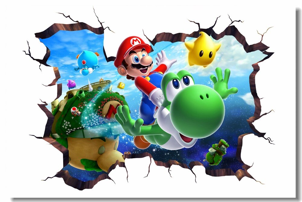 Super Mario Galaxy 2 Poster - HD Wallpaper 