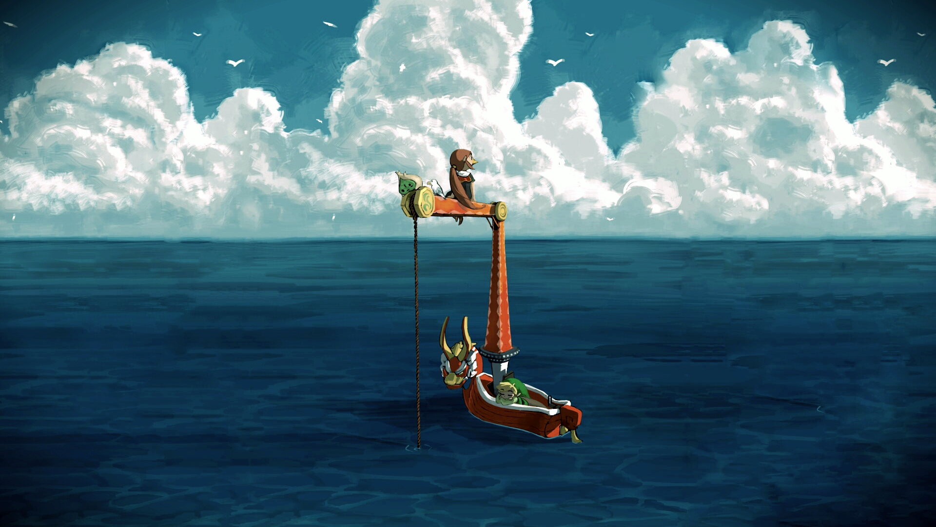 Legend Of Zelda The Wind Waker - HD Wallpaper 
