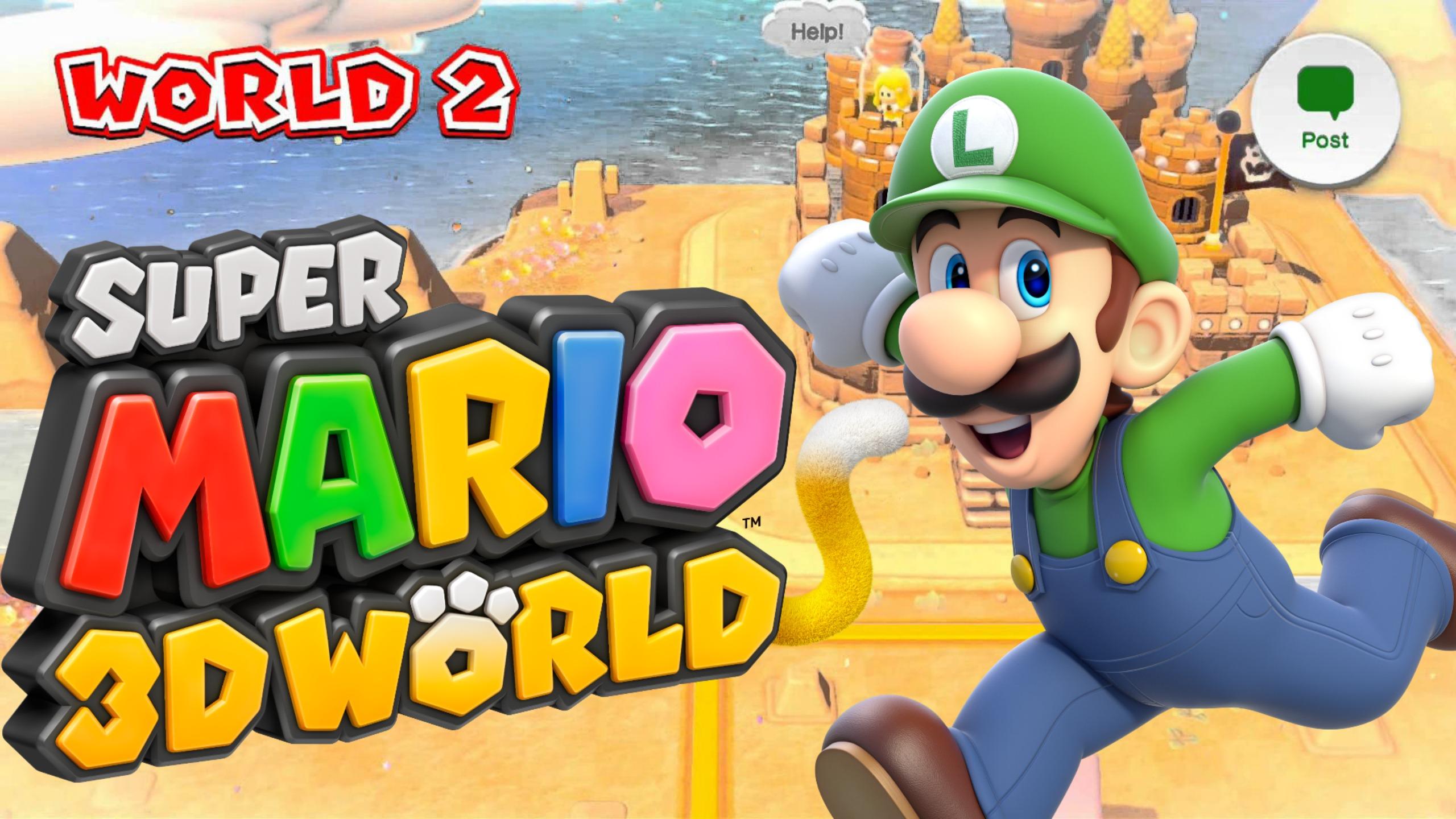 Super Mario 3d World - HD Wallpaper 