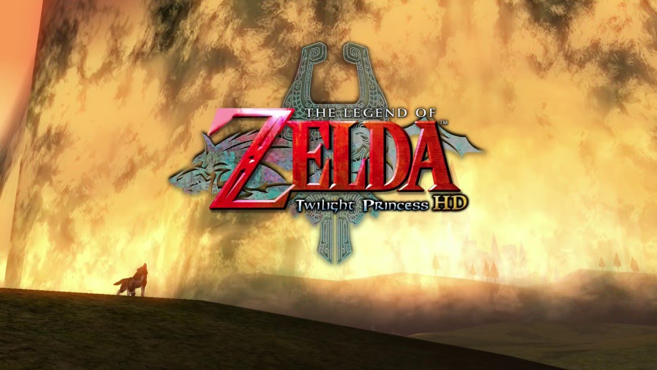 Legend Of Zelda Twilight Princess Title Screen - HD Wallpaper 