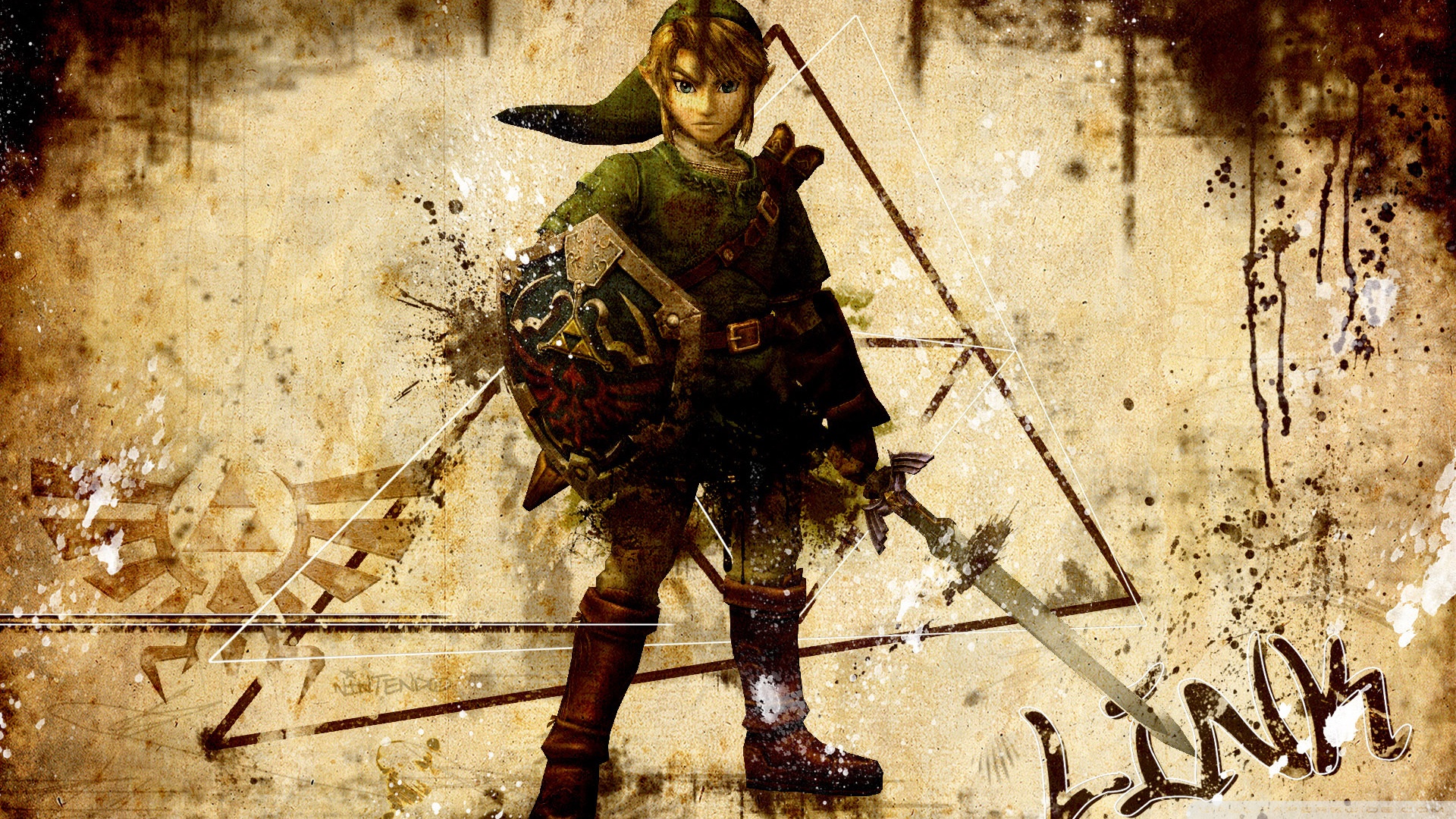 Legend Of Zelda Link - HD Wallpaper 