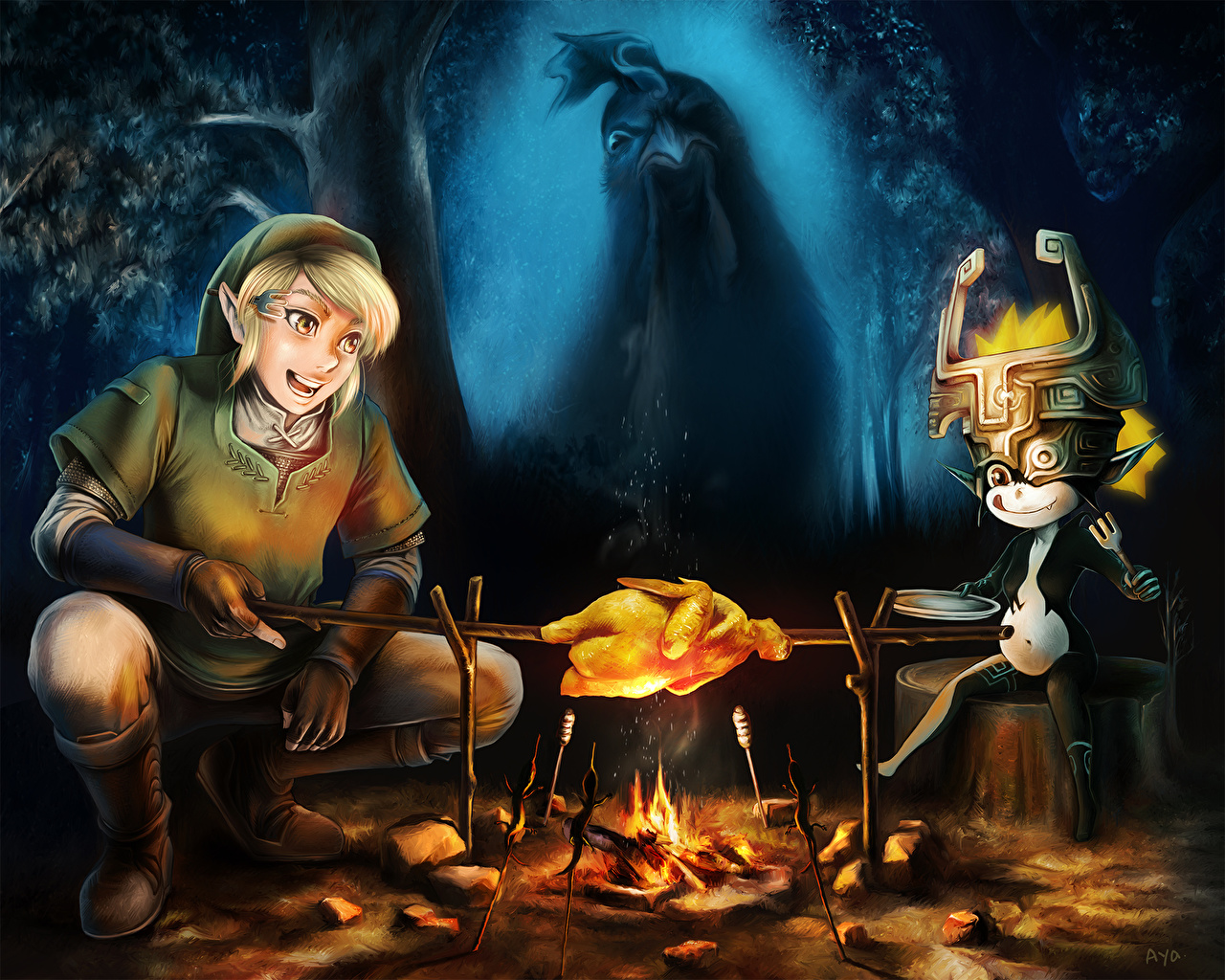 Legend Of Zelda Mature Link - HD Wallpaper 