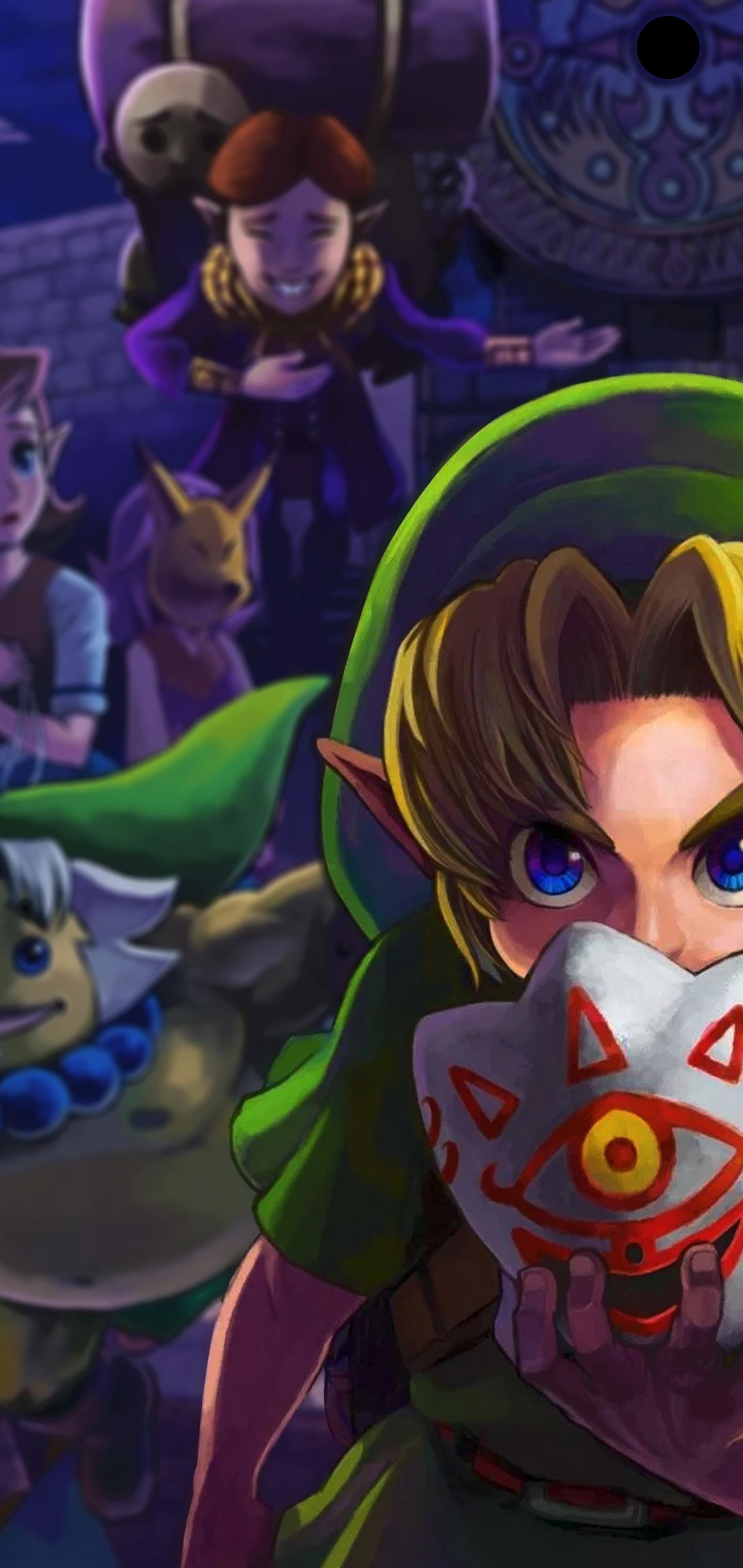 Galaxy S10 And S10e Wallpaper Of Link And Others From - Iphone 7 Wallpaper Hd Zelda - HD Wallpaper 