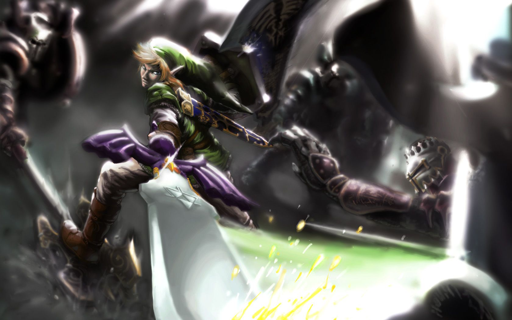Epic Legend Of Zelda - HD Wallpaper 