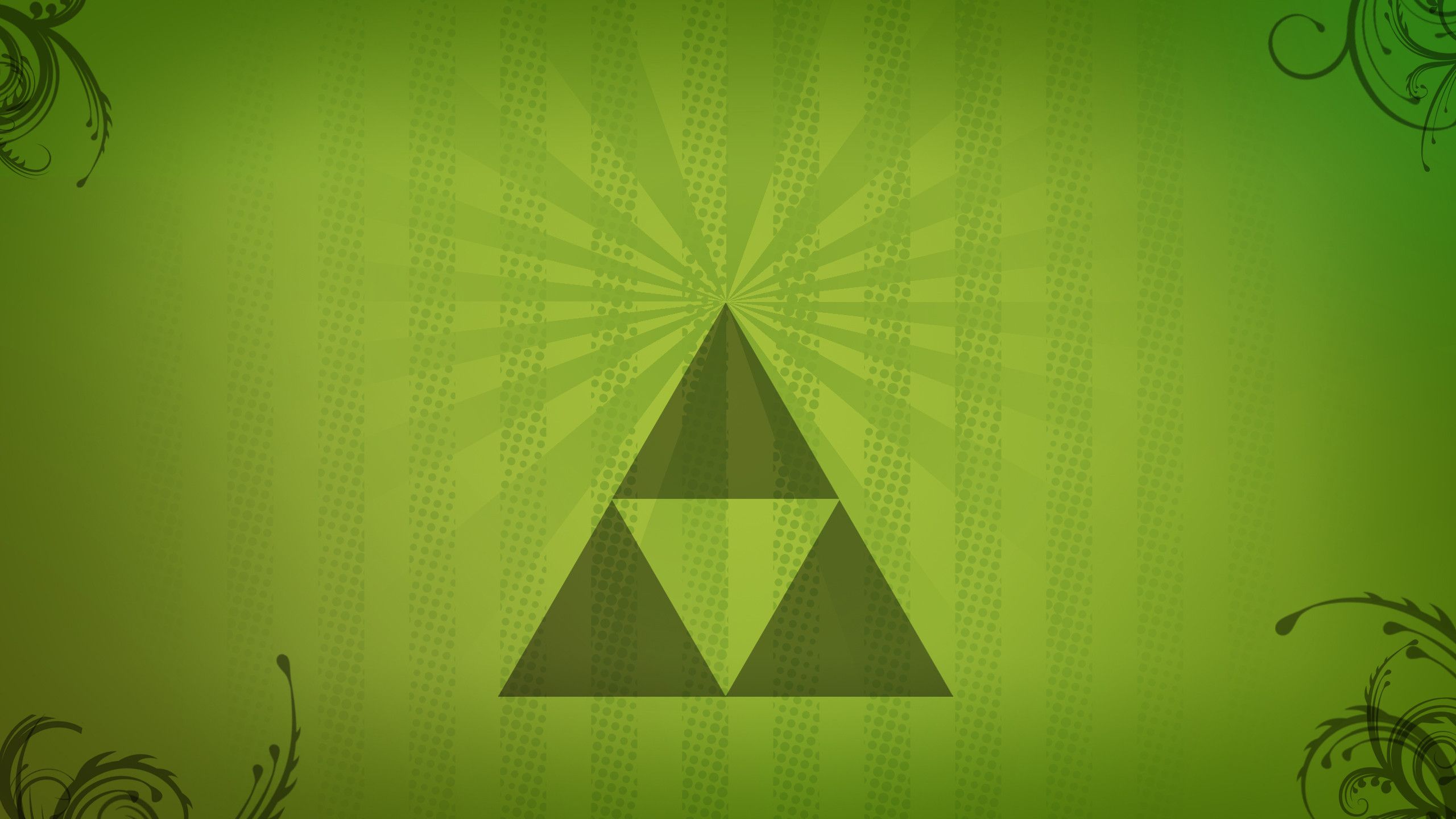 Triforce The Legend Of Zelda Hd Desktop Wallpaper - Triangle - HD Wallpaper 