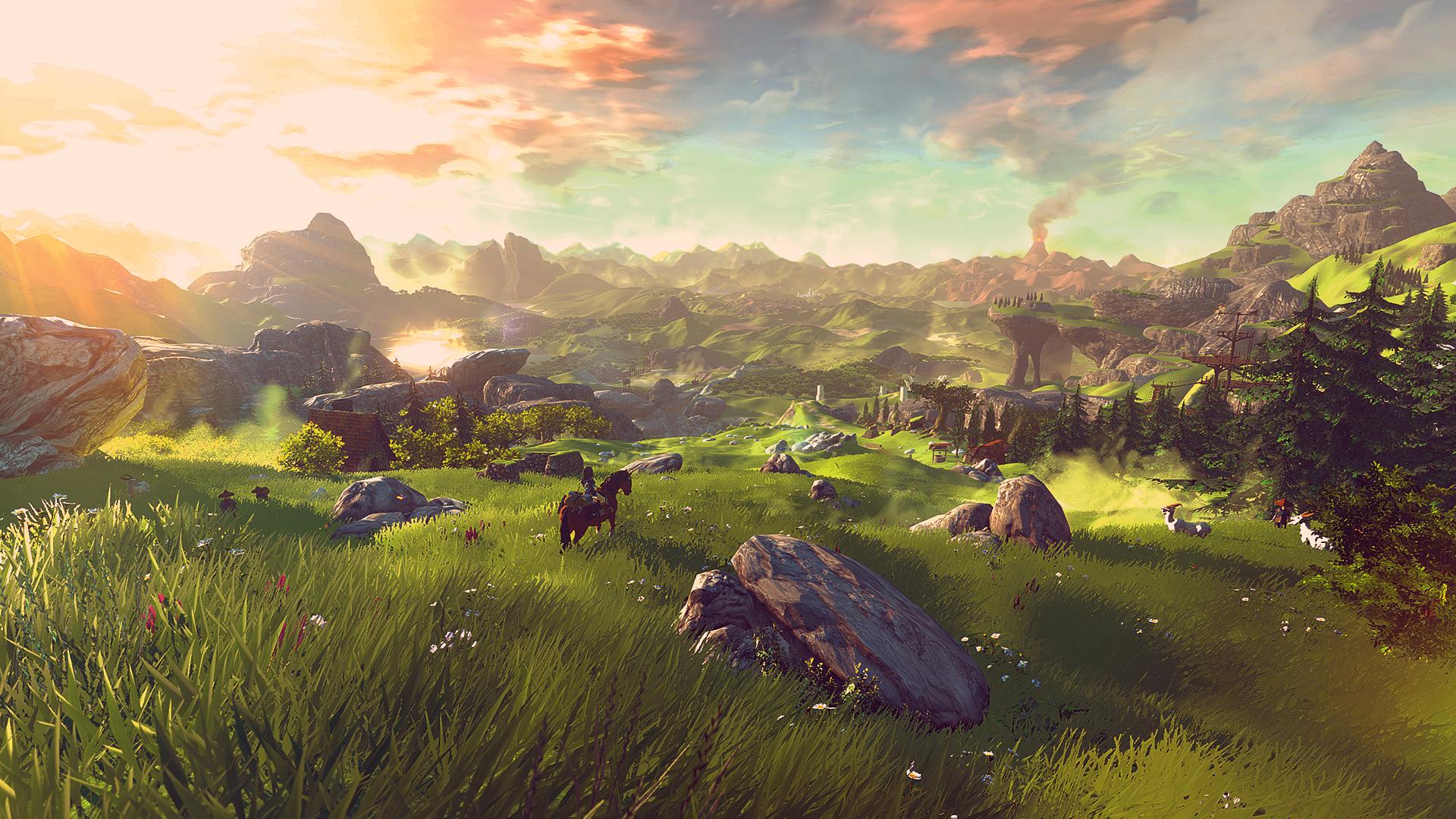 Zelda Wallpapers Hd Group - Zelda Breath Of The Wild Villages - HD Wallpaper 
