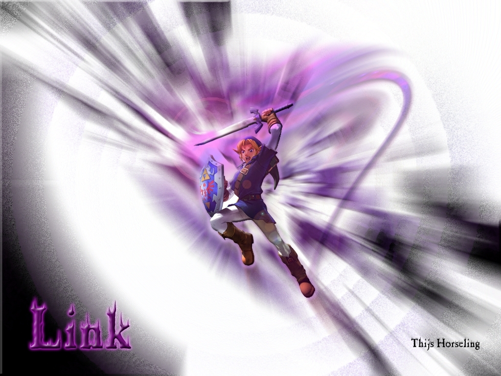 Link - The Legend Of Zelda - HD Wallpaper 