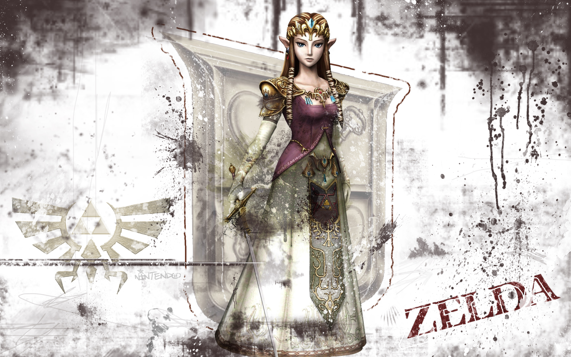 Princess Zelda Wallpaper Ipad - HD Wallpaper 