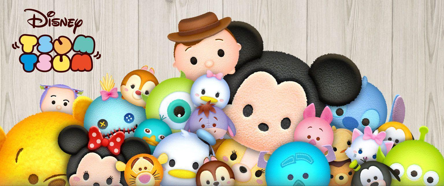 Disney Tsum Tsum Wallpapers - รวม การ์ตูน ดิ ส นี่ ย์ - HD Wallpaper 