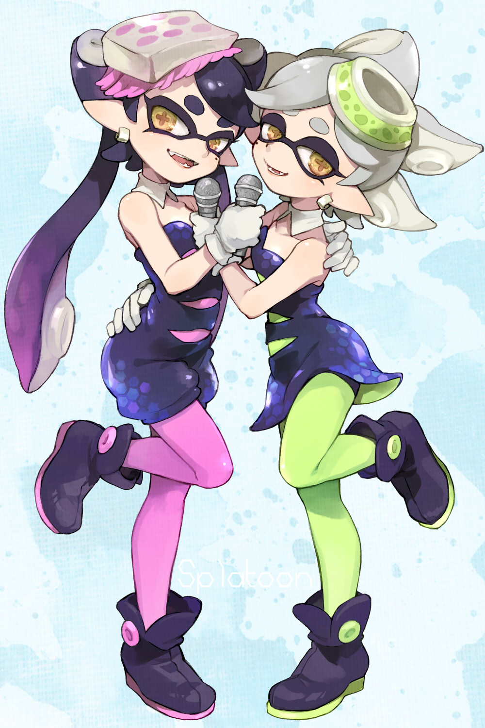 Squid Sisters - HD Wallpaper 