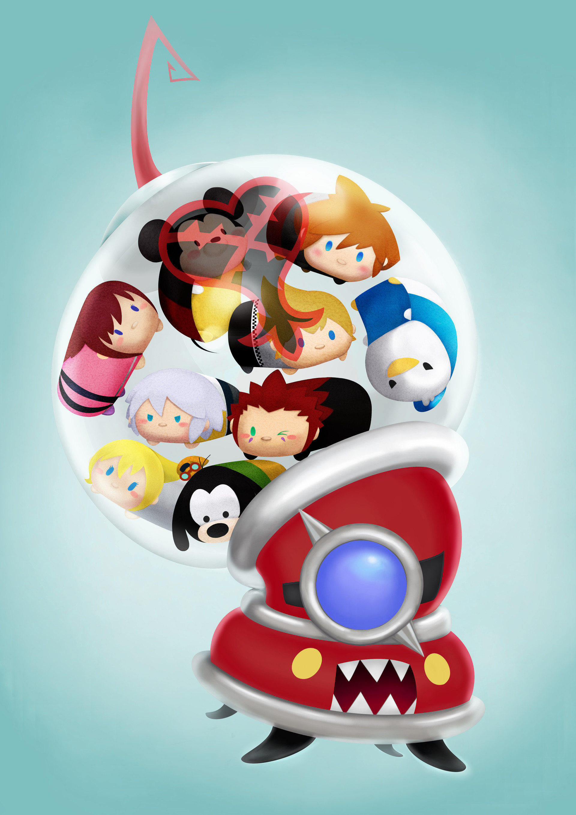 Tsum Tsum Angry Birds - HD Wallpaper 