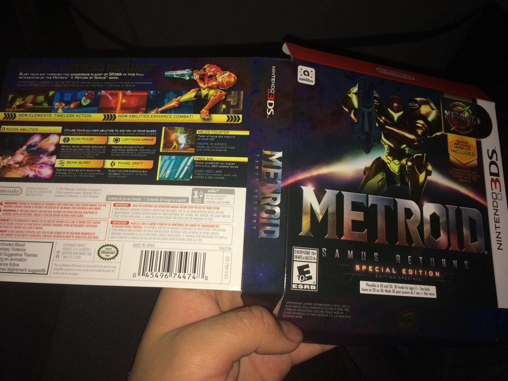 Metroid Samus Returns Special Edition Box - HD Wallpaper 