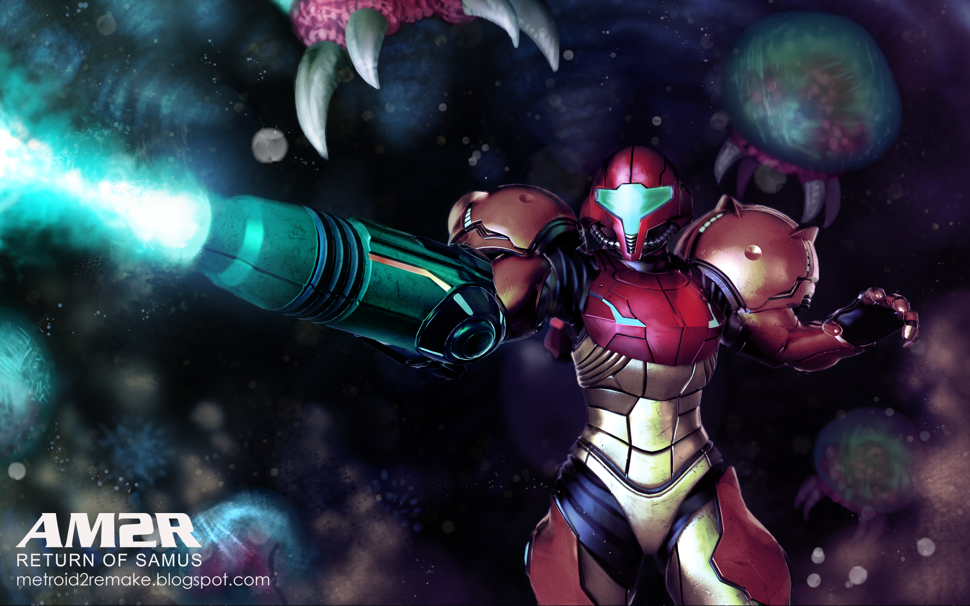 8hpxuog - Metroid Another Metroid 2 Remake - HD Wallpaper 