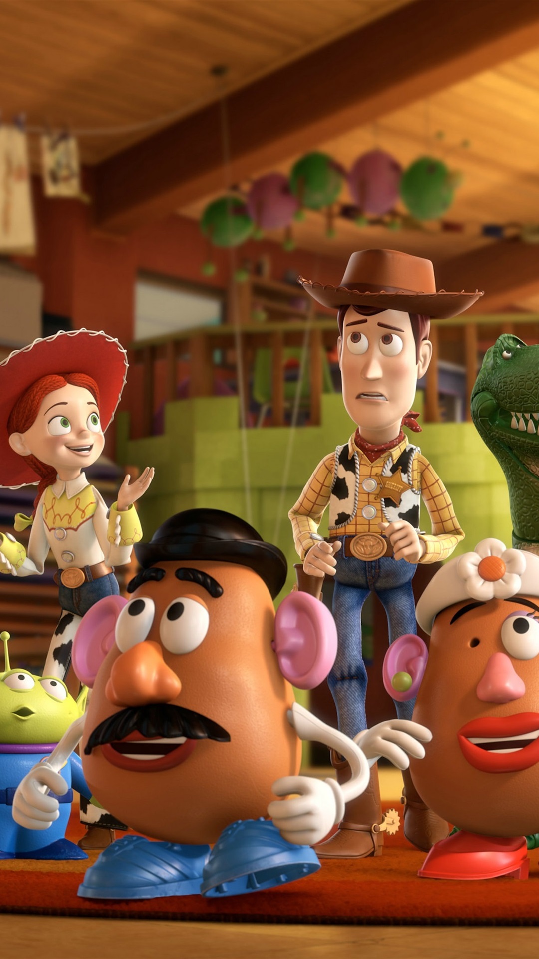 Iphone Wallpaper Toy Story - Toy Story 3 - HD Wallpaper 