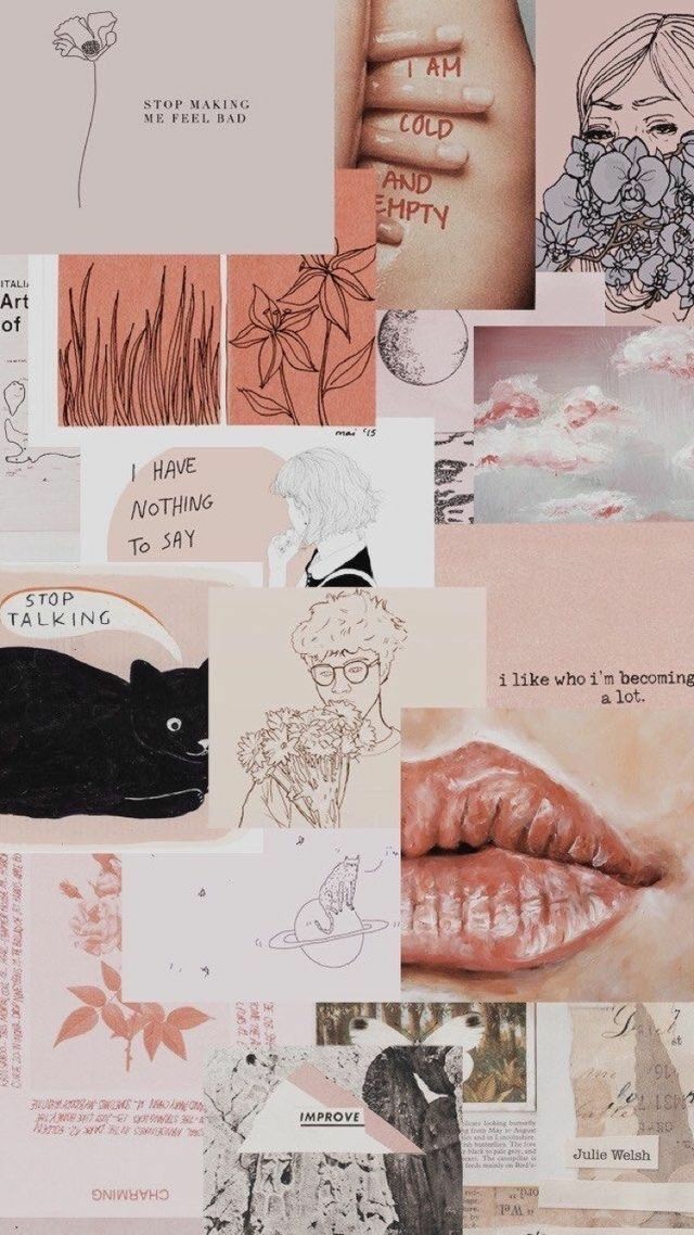 Backgrounds, Art And Illustration - Aesthetic Collage - HD Wallpaper 