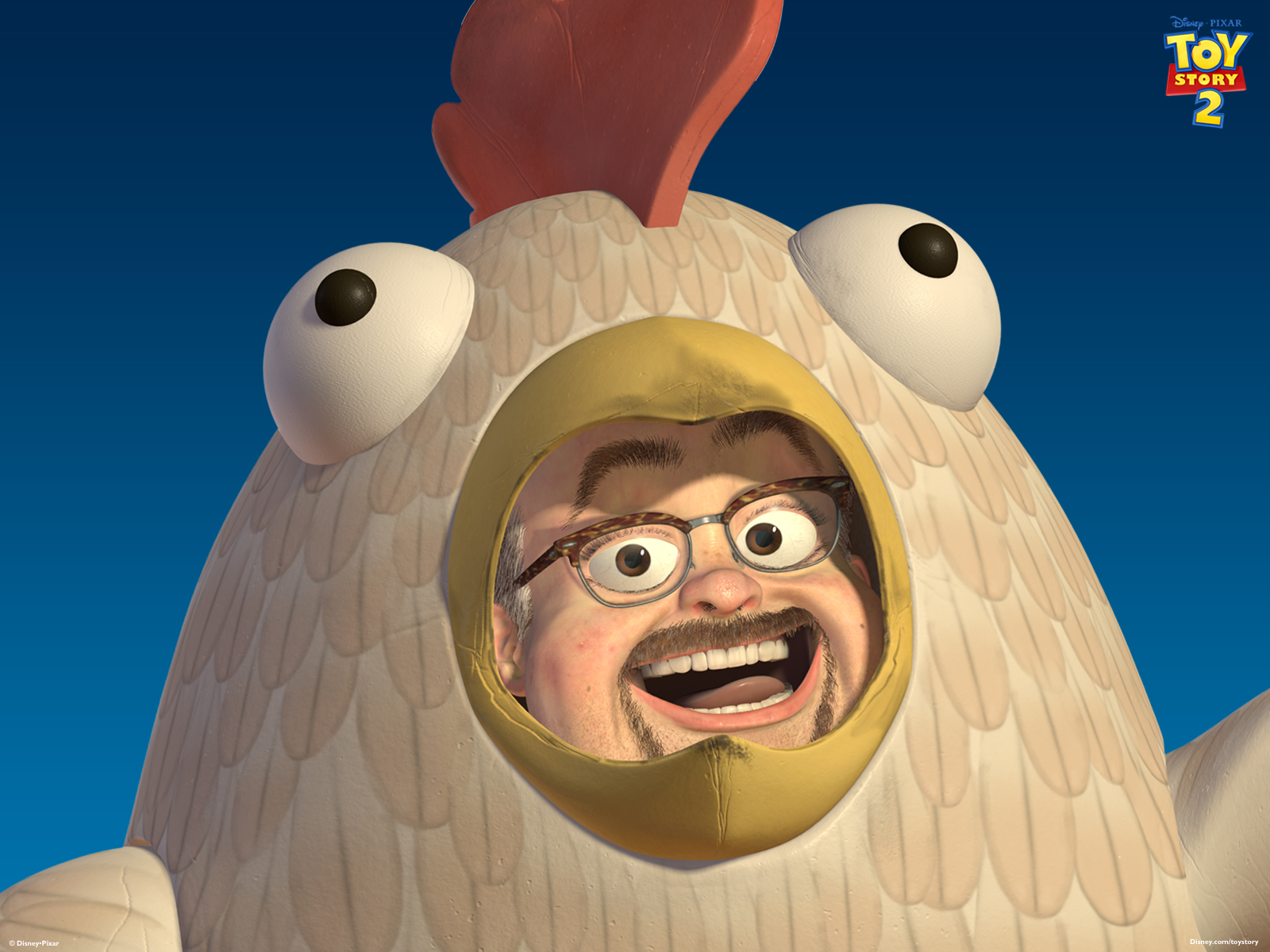 Al In A Chicken Suit From Toy Story - Toy Story 2 - HD Wallpaper 