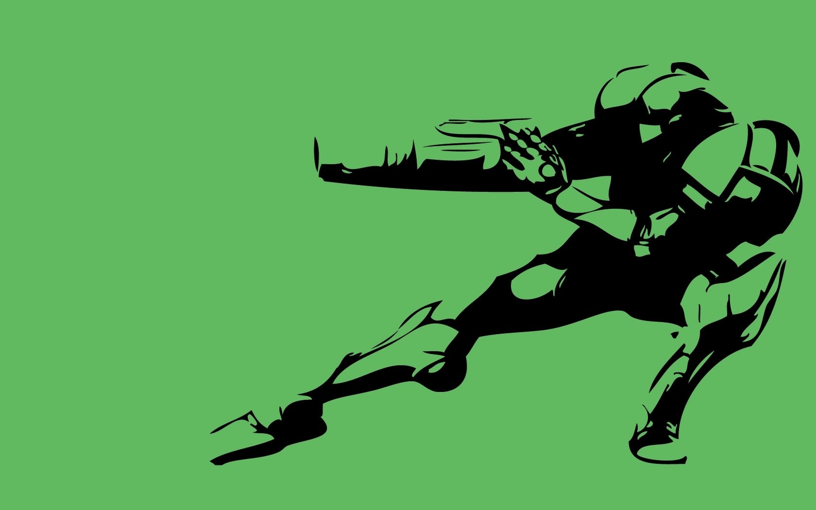 Metroid Walllpaper Hd Green - HD Wallpaper 