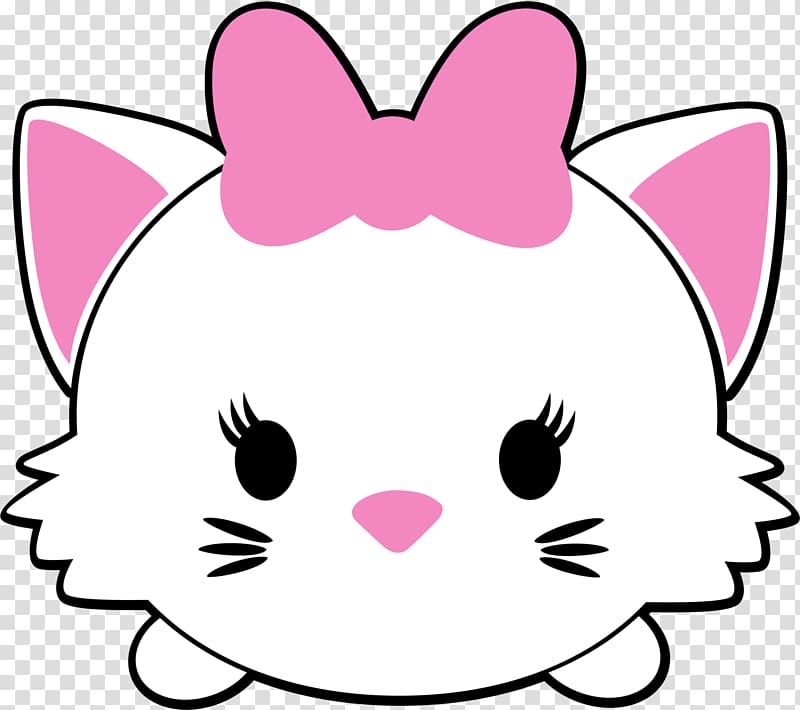 White Cat Illustration, Disneyland Paris Disney Tsum - Australia Map Black Png - HD Wallpaper 