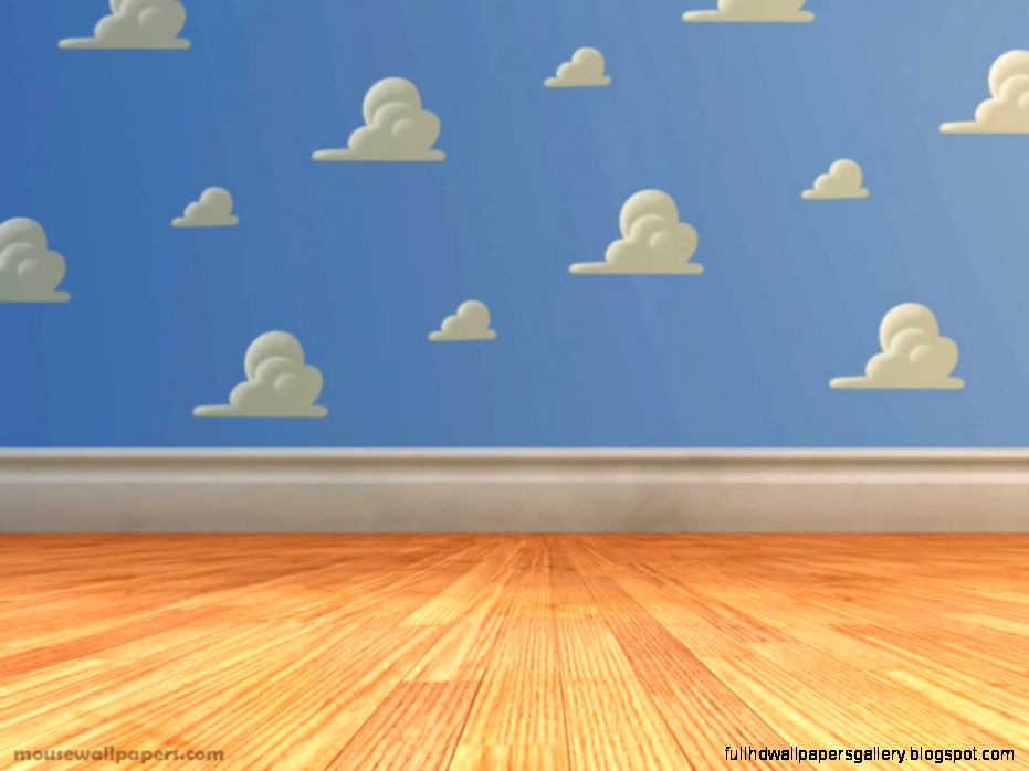 Toy Story Cloud Wallpaper Iphone 7643 Hd Wallpaper - Toy Story Andys Room - HD Wallpaper 