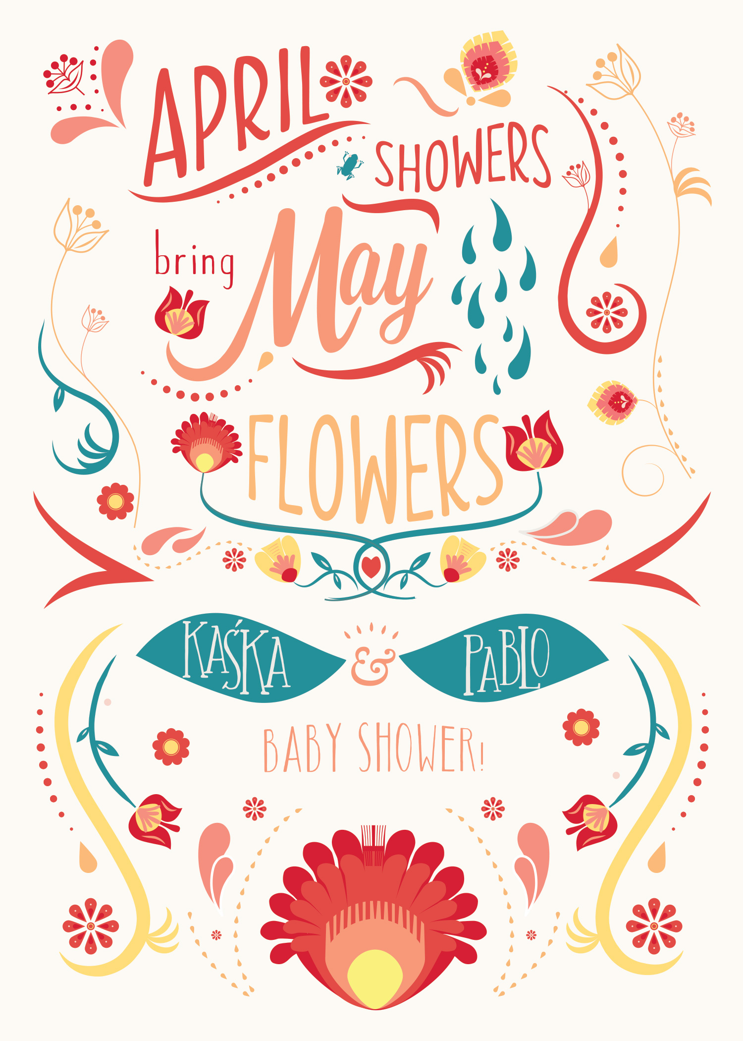 April Showers Bring May Flowers Images - April Showers Bring May Flowers Poster - HD Wallpaper 