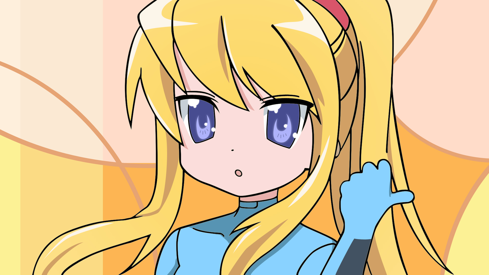 Samus Aran Zero Suit Anime 1920x1080 Wallpaper Teahub Io