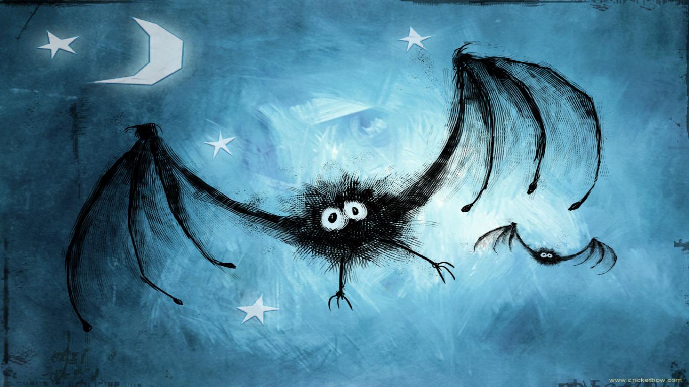 Full Hd Pictures Bats - Bat Art - HD Wallpaper 