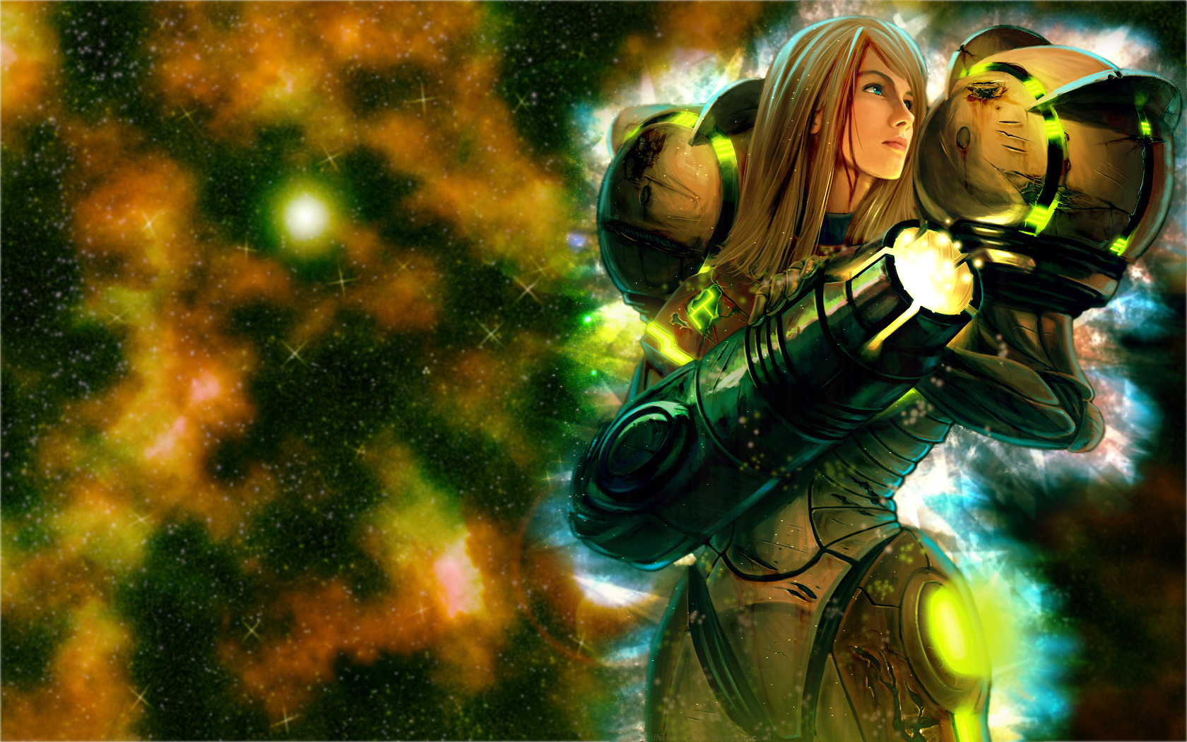 Metroid Samus Wallpaper - Samus Aran - HD Wallpaper 