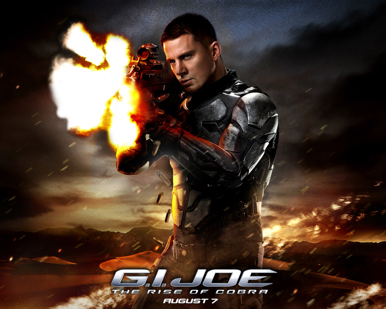 Gi Joe Rise Of Cobra Channing Tatum - HD Wallpaper 