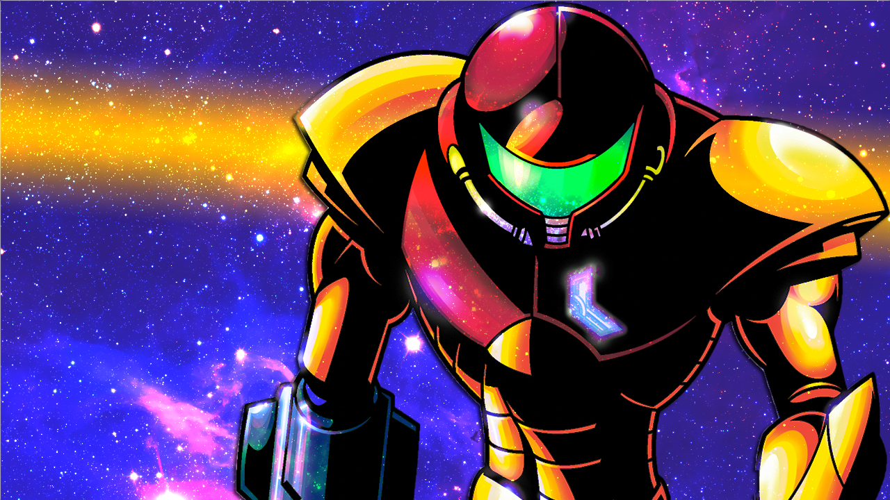 A Samus Wallpaper My Friend Made - Samus Aran - HD Wallpaper 