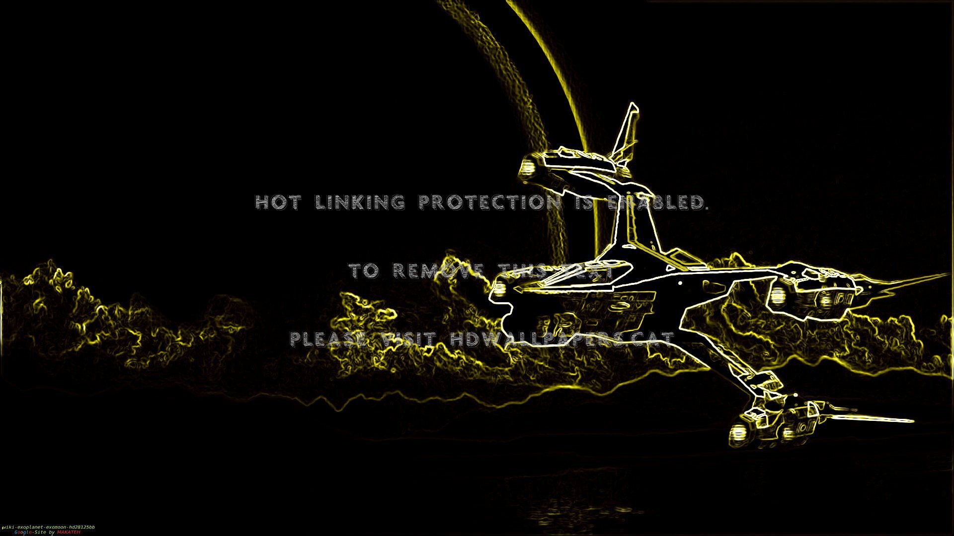 Neon-world Babylon 5 Planet Ship Sun Mond - Night - HD Wallpaper 