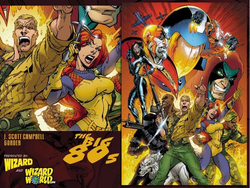 Gi Joe 80s Comics - HD Wallpaper 