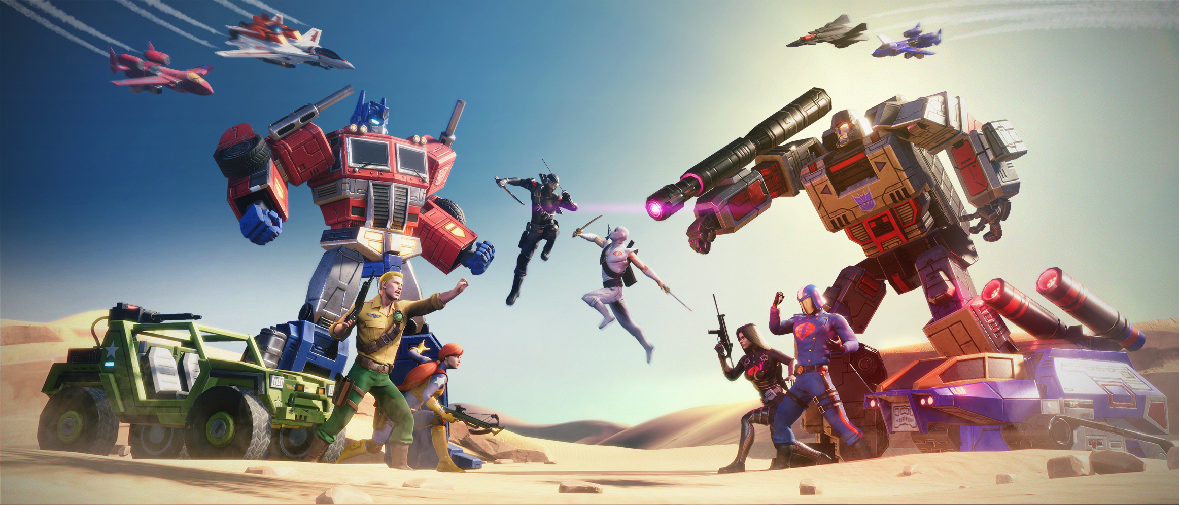 Gi Joe And The Autobots Battle Cobra And The Decepticons - Transformers Earth Wars Gi Joe - HD Wallpaper 