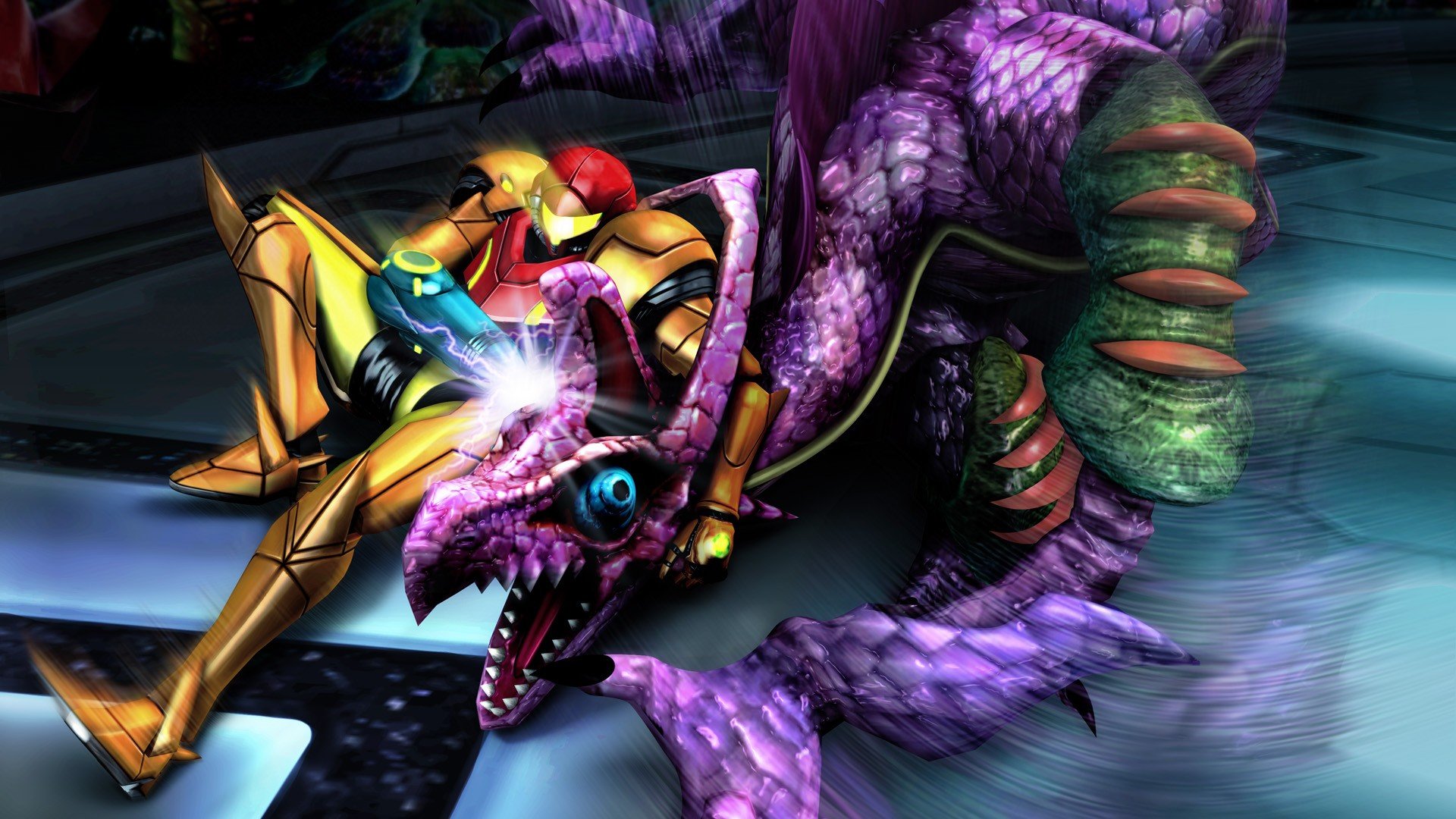 Free Download Metroid Prime Hunters Background Id - Metroid Prime Hunters Fanart - HD Wallpaper 