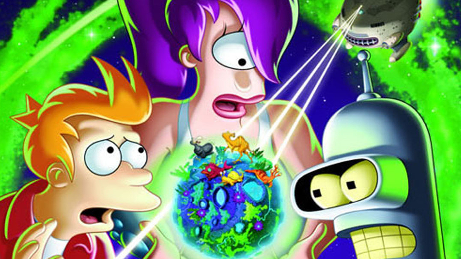 Futurama Into The Wild Green Yonder - Futurama Into The Wild Green Yonder Poster - HD Wallpaper 