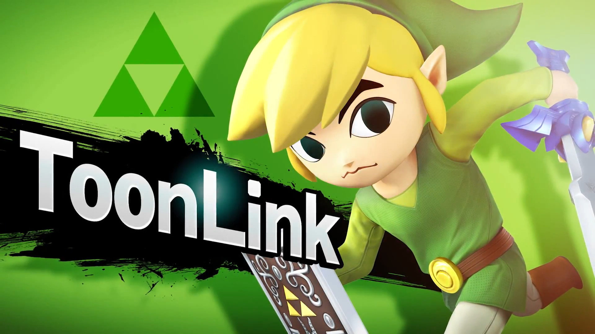 Download Full Hd Super Smash Bros - Super Smash Bros Ultimate Wallpapers Toon Link - HD Wallpaper 