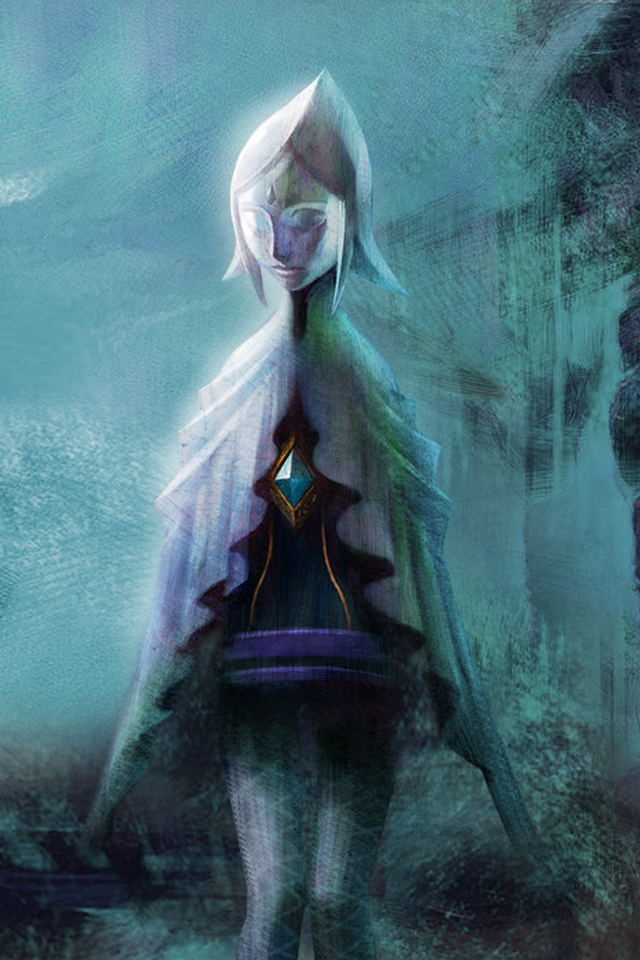 Legend Of Zelda Art Iphone - HD Wallpaper 