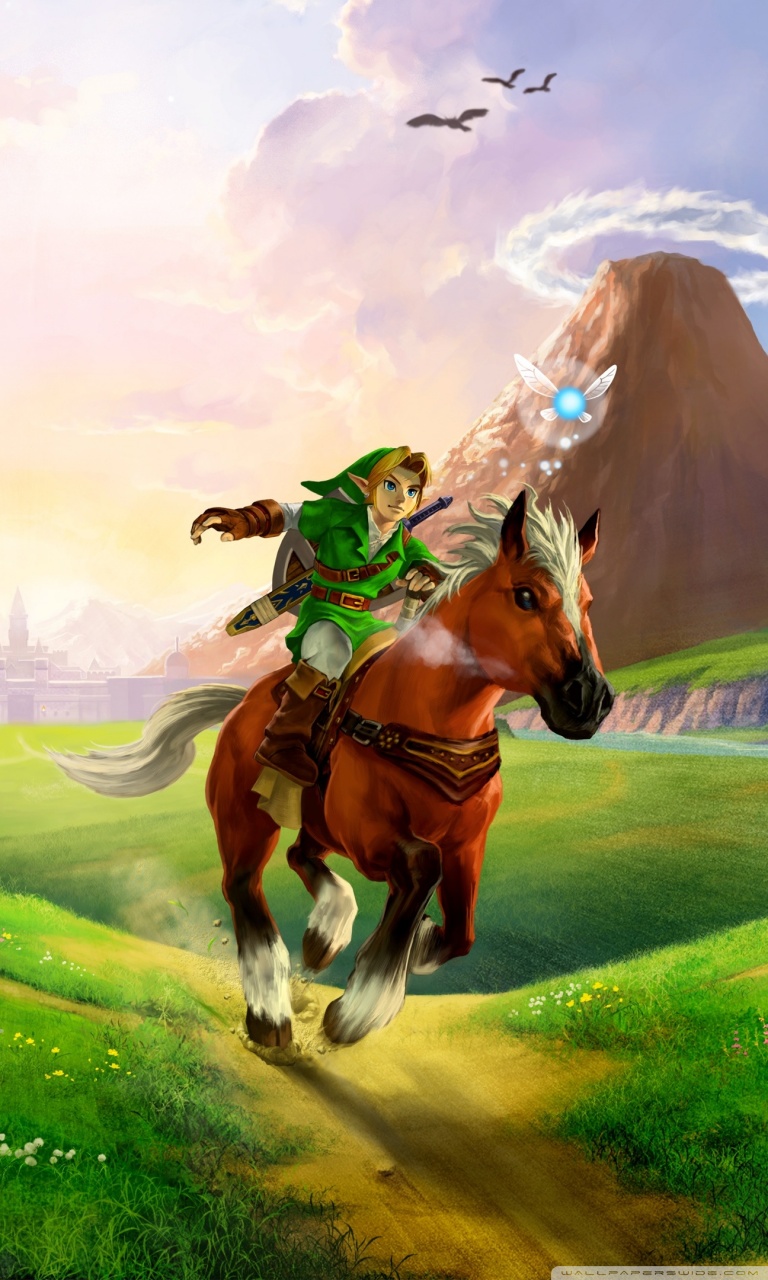 Iphone Zelda Ocarina Of Time - HD Wallpaper 