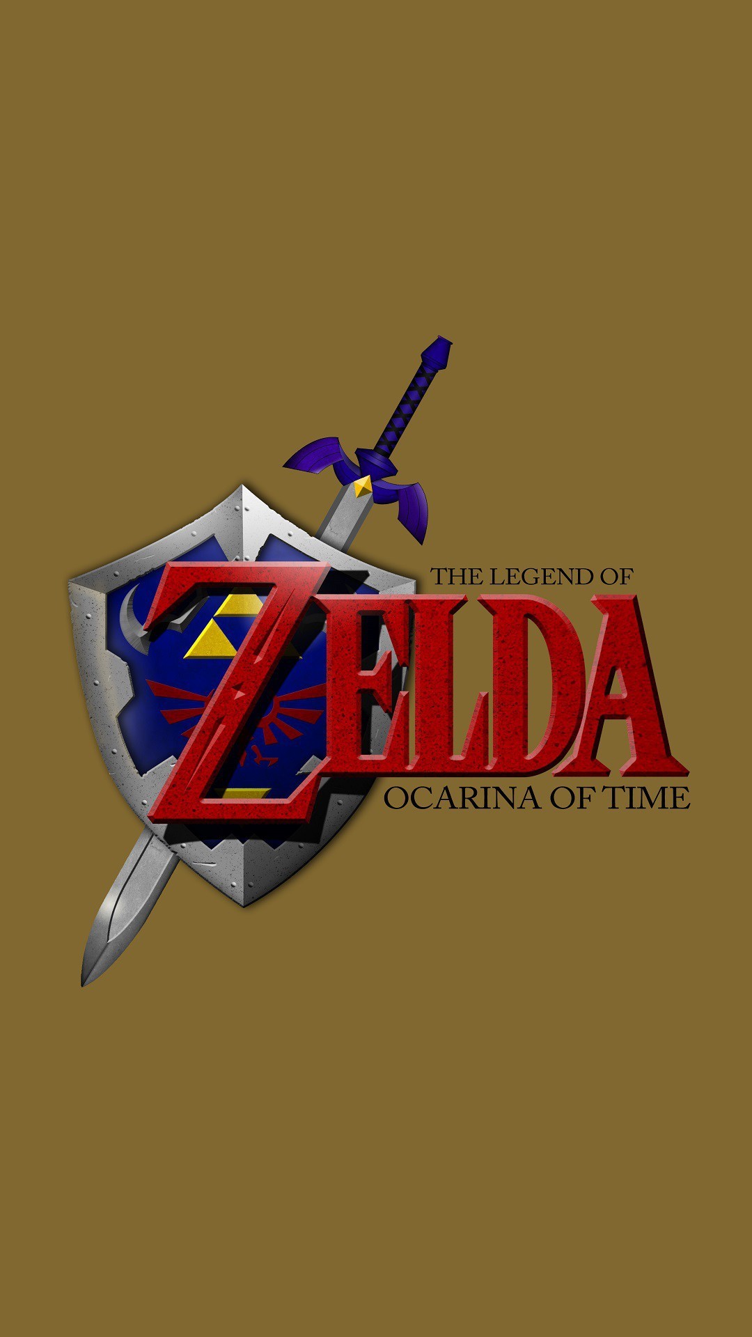 Zelda Iphone Wallpaper - Legend Of Zelda Ocarina Of Time Cover - HD Wallpaper 