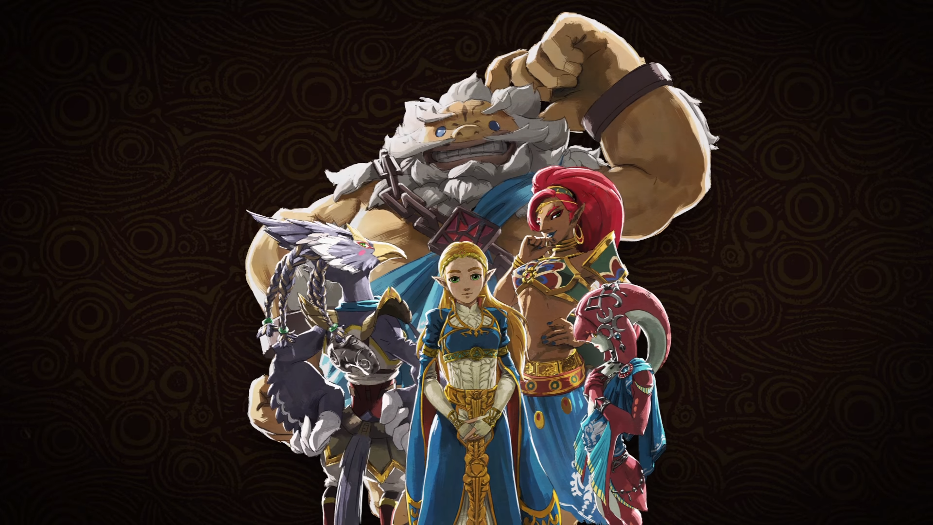 The Champions - Legend Of Zelda Botw Champions - HD Wallpaper 