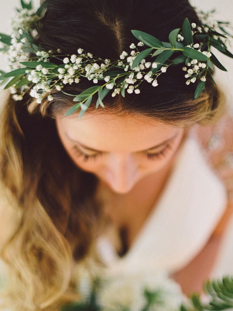 Babys Breath Flower Crown - HD Wallpaper 