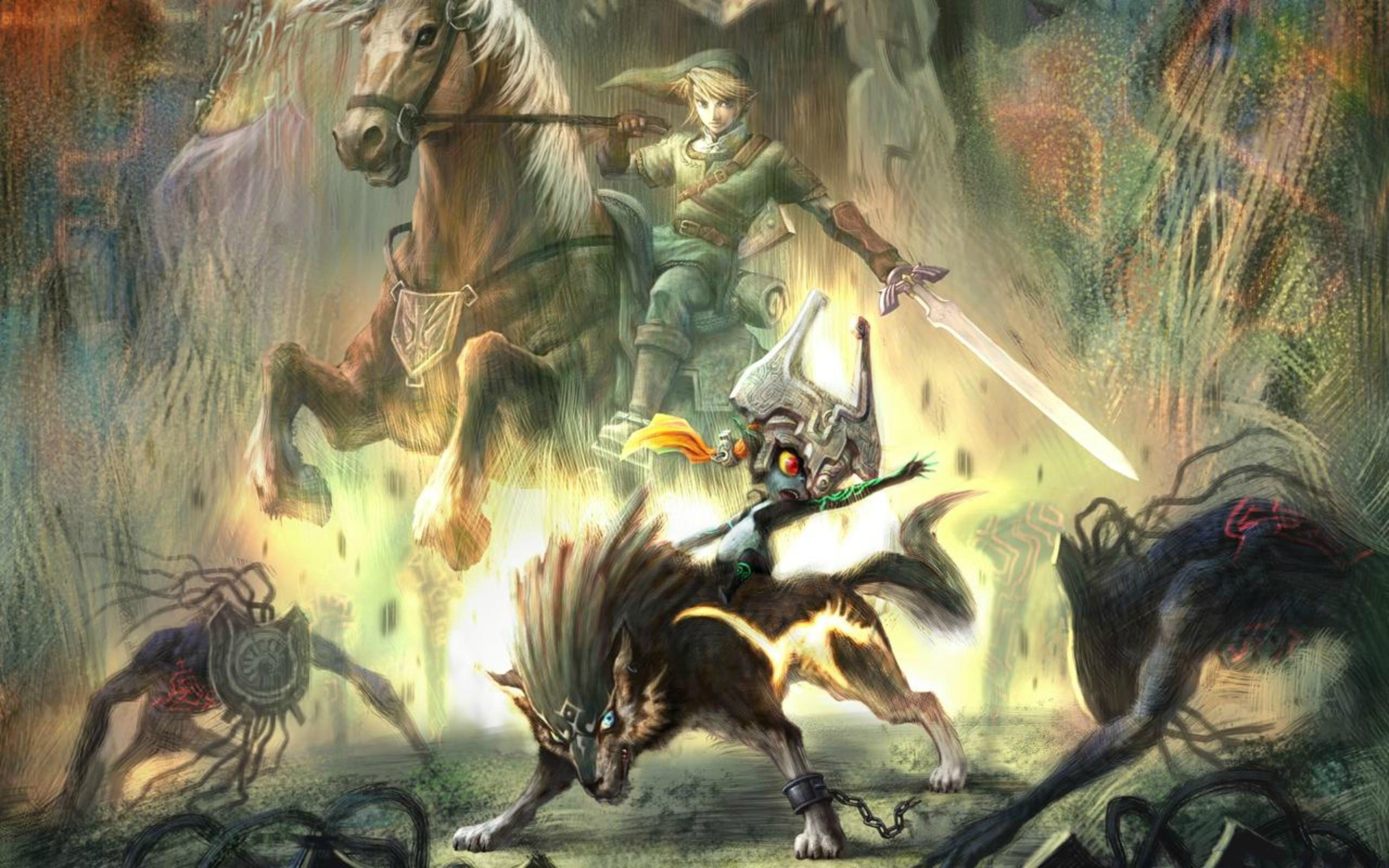 Legends Of Zelda Twilight Princess Bosses - HD Wallpaper 