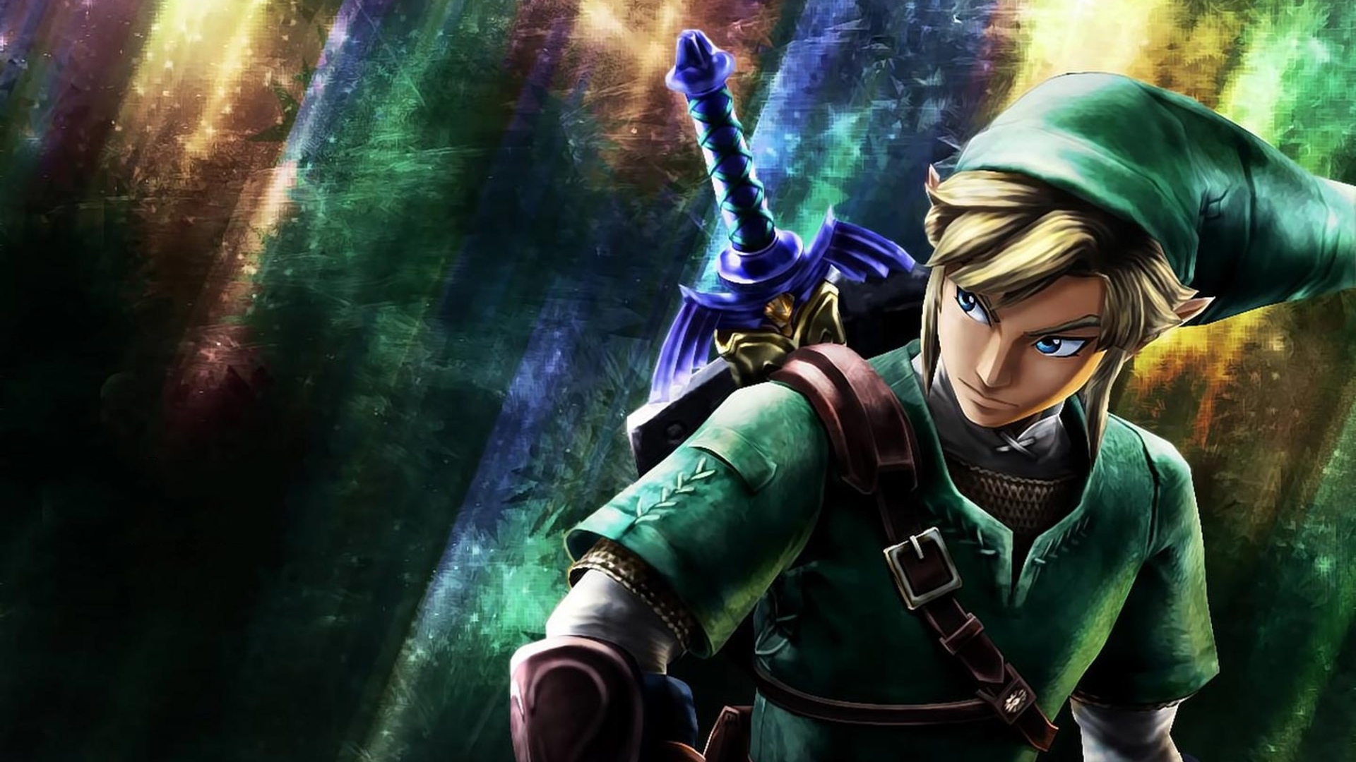 Link Zelda Background - HD Wallpaper 
