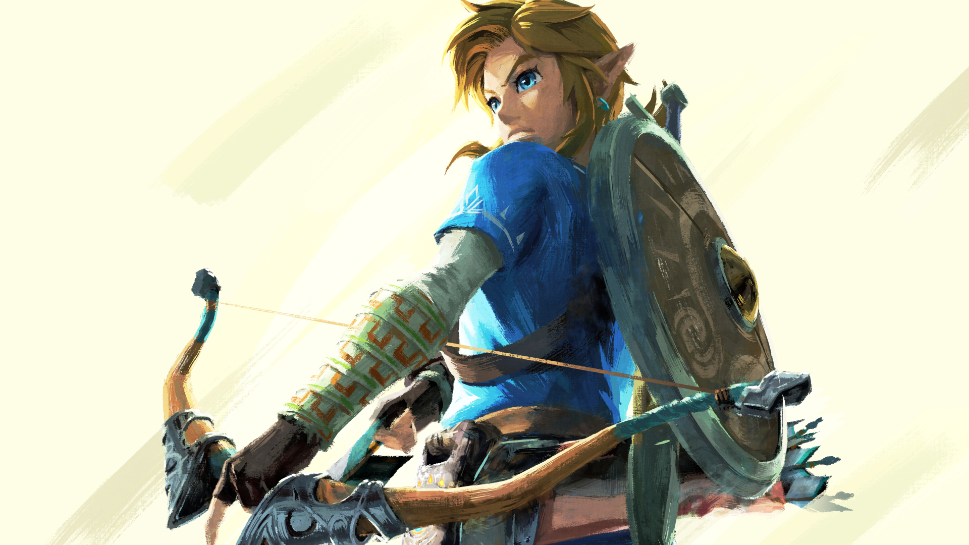 Legend Of Zelda Breath Link - HD Wallpaper 