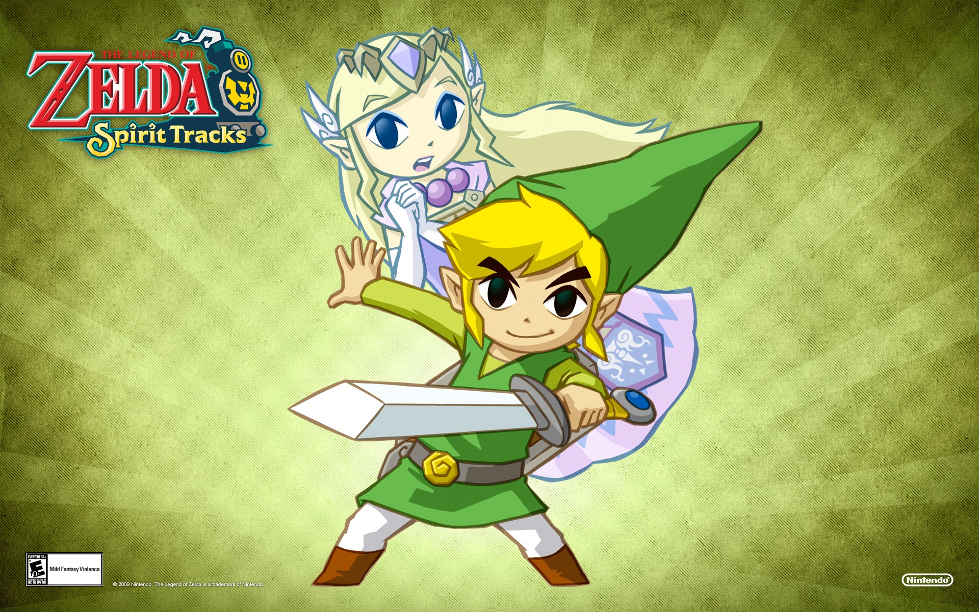 Zelda Spirit Tracks Zelda - HD Wallpaper 