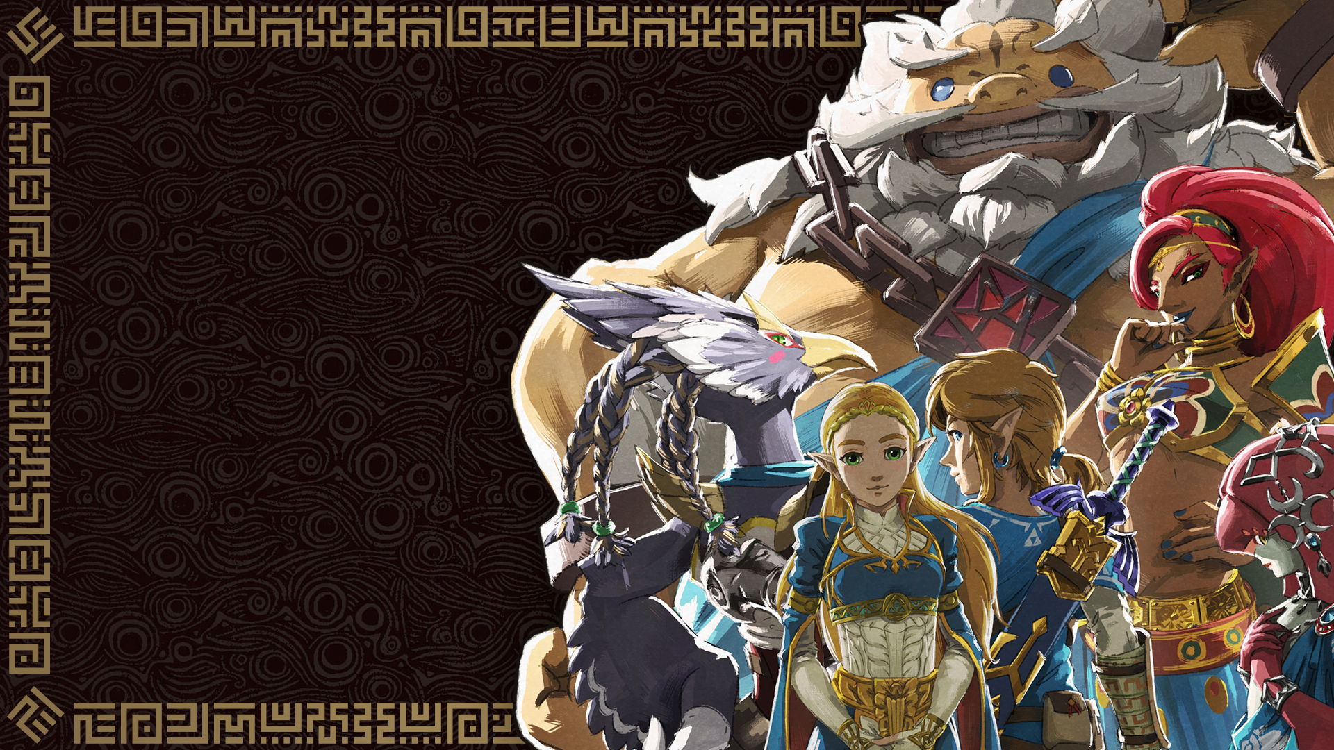 Zelda Breath Of The Wild Champions - HD Wallpaper 