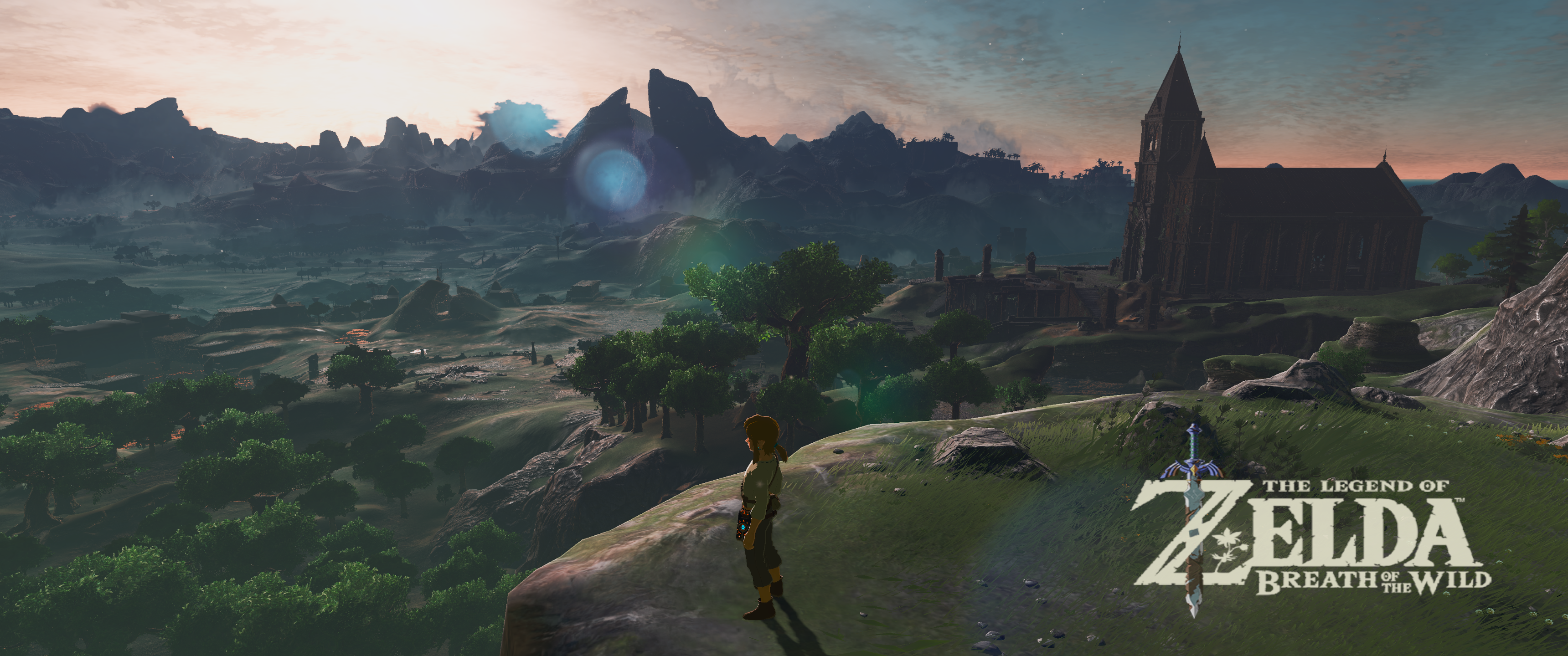 Breath Of The Wild Ultrawide - HD Wallpaper 