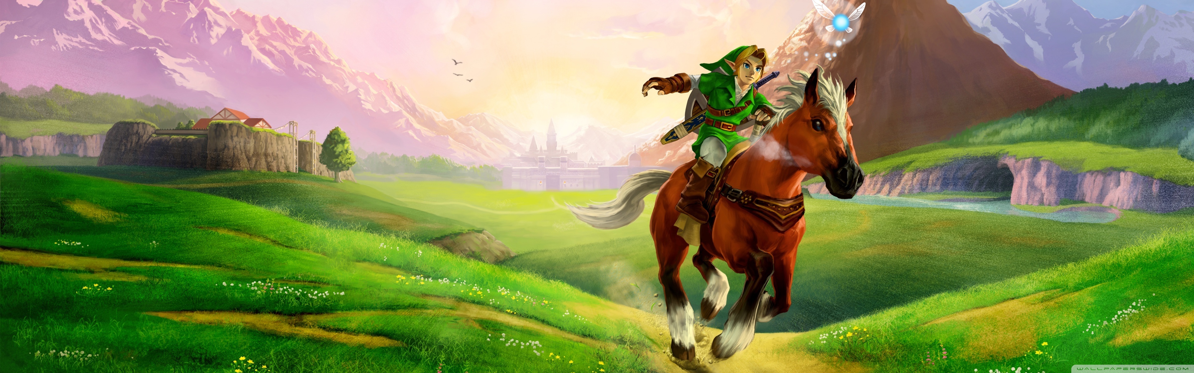 Ocarina Of Time 3d Art - HD Wallpaper 