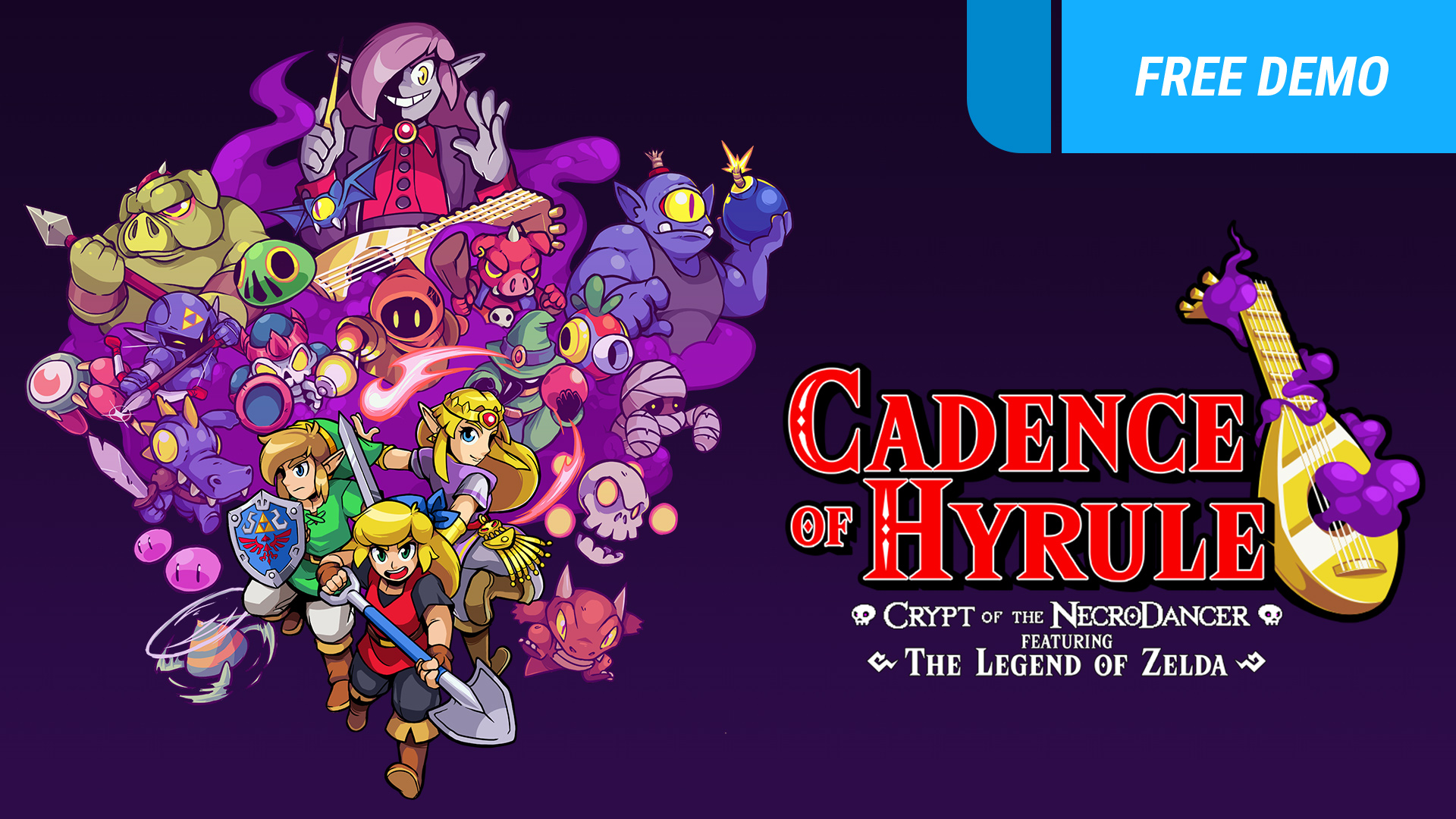 Cadence Of Hyrule Switch - HD Wallpaper 