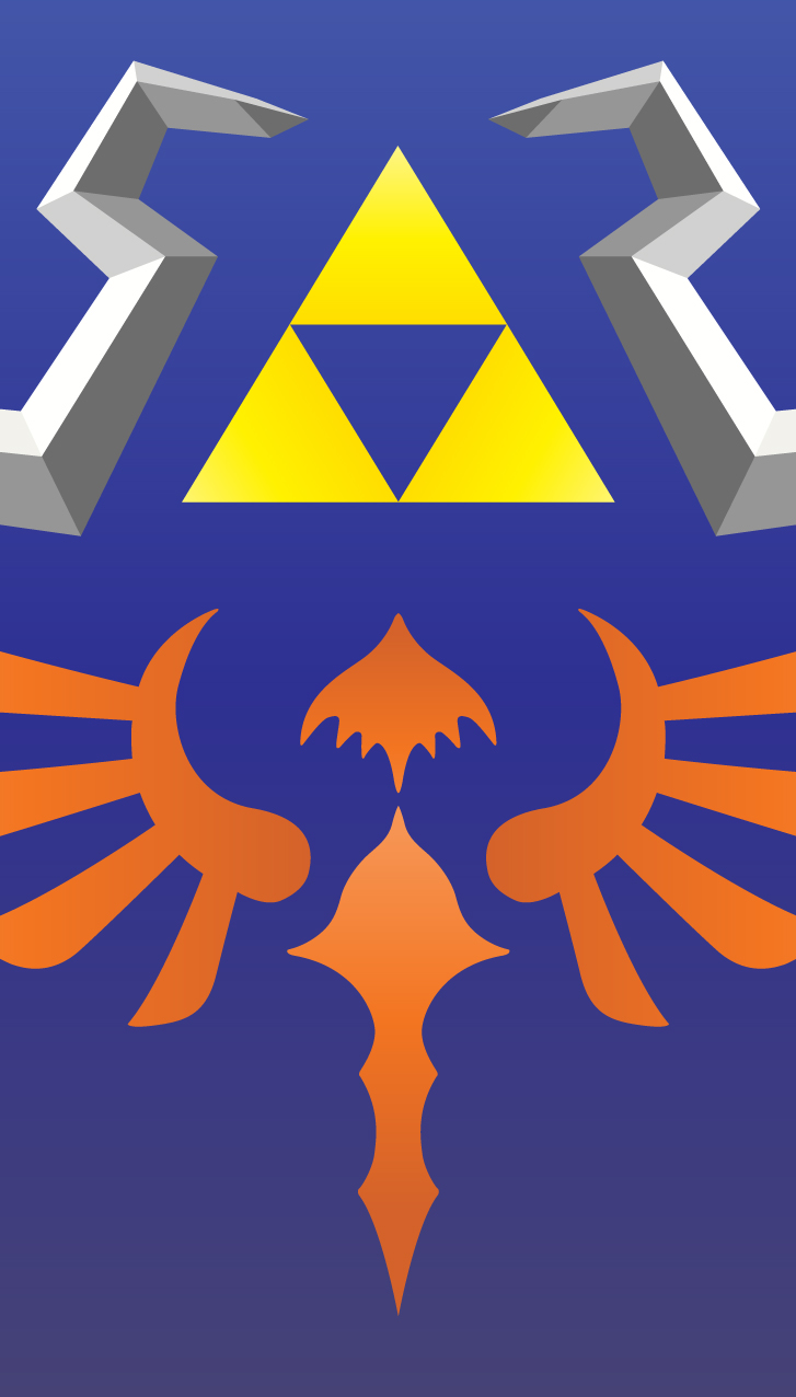 Ipad Images Of Zelda By Krasimir Leverentz - Iphone 7 Triforce Background - HD Wallpaper 